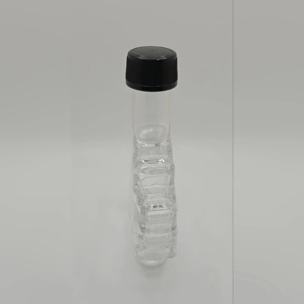 Canadian Maple Leaf Clear Syrup Bottle Empty 8